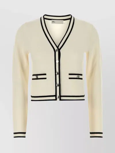TORY BURCH KENDRA CARDIGAN IN STRETCH WOOL BLEND