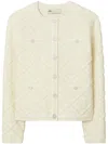 Tory Burch Kendra Cardigan In Neutrals