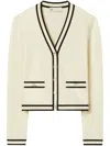 Tory Burch Kendra Cardigan In White