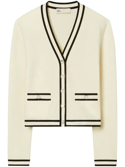 Tory Burch Kendra Cardigan In White