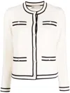 Tory Burch Wool Cardigan In 282