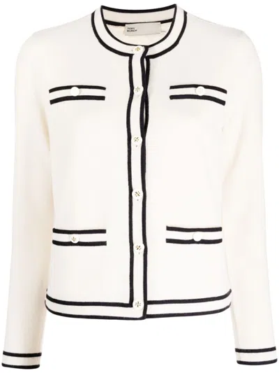 Tory Burch Wool Cardigan In 282