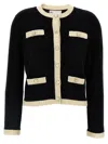 Tory Burch Sweaters In White/black