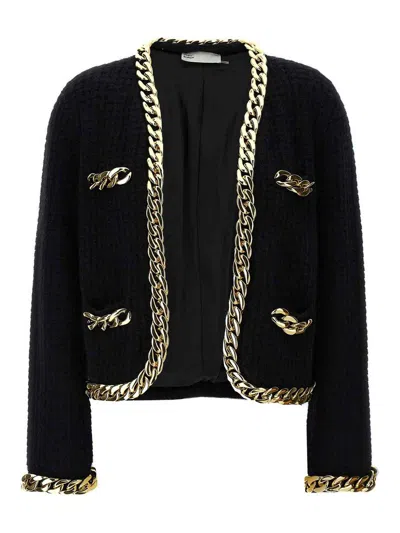 TORY BURCH KENDRA CHAIN JACKET