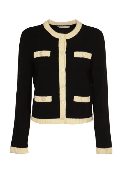 Tory Burch Kendra Cardigan In Black  