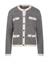 Tory Burch Kendra Crochet Cotton-blend Cardigan In Multi
