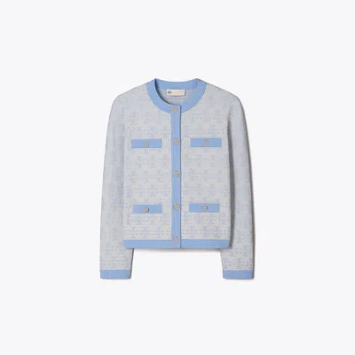 Tory Burch Kendra Viscose Cardigan In Multi