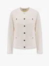 Tory Burch Kendra Cardigan In Beige