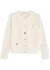 Tory Burch Kendra Cardigan In Beige