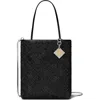 Tory Burch Key Item T Monogram Hotfix Embellished Top Handle Bag