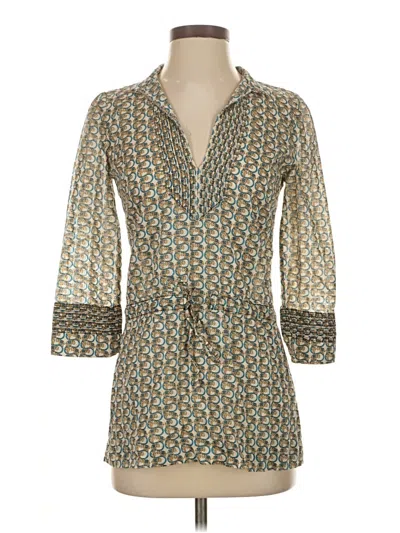 Pre-owned Tory Burch Kimono In Teal