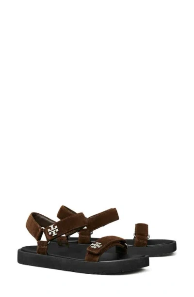 Tory Burch Kira Ankle Strap Sandal In Brown