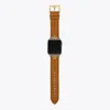 Tory Burch Kira Band For Apple Watch® In Brown