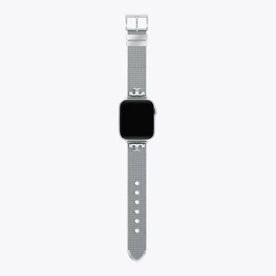Tory Burch Kira Band For Apple Watch® In Silver