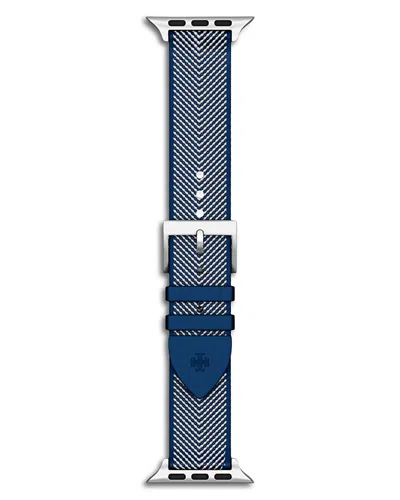 Tory Burch Kira Blue Grosgrain Band For Apple Watch, 38-46mm In Multi