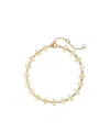 Tory Burch Kira Double-t Brass Bracelet