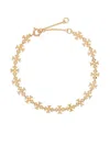 Tory Burch Kira Double-t Brass Bracelet
