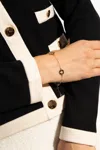 Tory Burch Kira Clover Bracelet In Gold