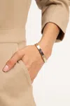 Tory Burch Kira Enameled Slim Bracelet In Gold