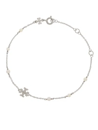 Tory Burch Kira Bracelet In Silver