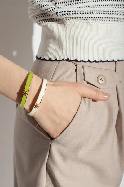 Tory Burch ‘kira' Bracelet In White