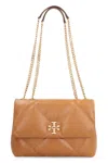 TORY BURCH TORY BURCH MEDIUM KIRA CALF LEATHER SHOULDER BAG