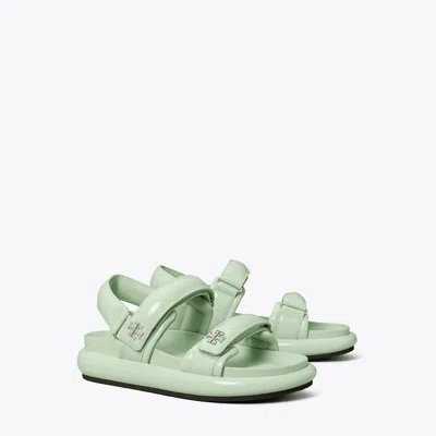 Tory Burch Kira Burch Padded Sandal In Green
