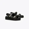 Tory Burch Kira Burch Sandal In Black