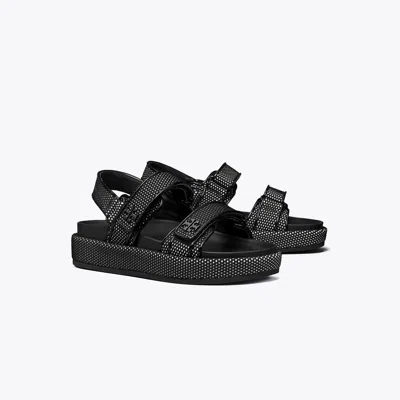 Tory Burch Kira Burch Sandal In Black