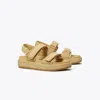 Tory Burch Kira Burch Sandal In Gold