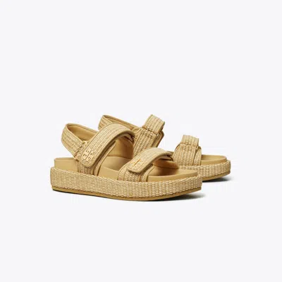Tory Burch Kira Burch Sandal In Gold