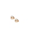Tory Burch Kira Button Earrings In Gold