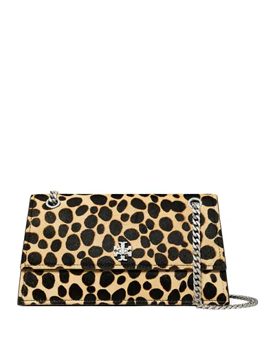 Tory Burch Kira Calf Hair Shoulder Bag In Brown