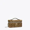 Tory Burch Kira Calf Hair Vanity Case In Multi