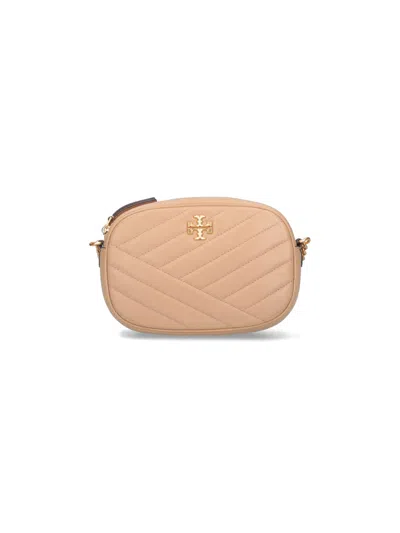 Tory Burch Kira Camera Shoulder Bag In Beige