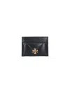 Tory Burch Kira Card Holder In Soft Chevron Matelass