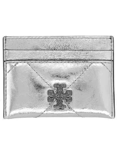 Tory Burch Kira" Card Holder In Silver