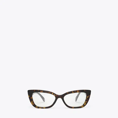 Tory Burch Kira Cat-eye Eyeglasses In Brown