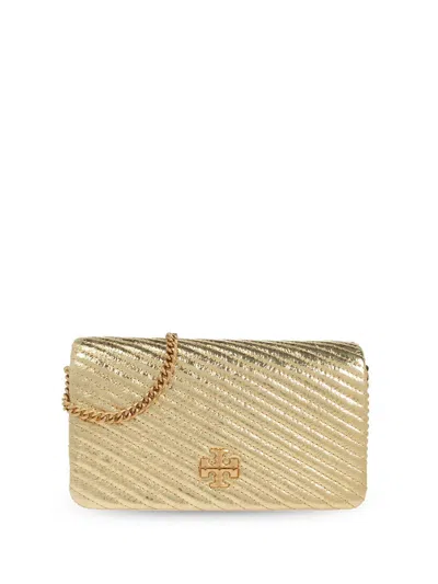 TORY BURCH KIRA CHAIN CLUTCH BAG