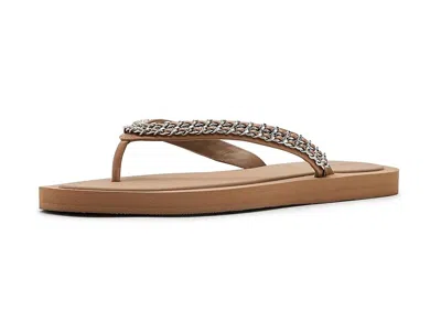 Tory Burch Kira Chain Flip-flops In Brown
