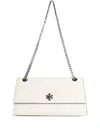 Tory Burch Kira Chain-strap Cross Body Bag In White