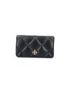 Tory Burch Kira Chain Wallet In Black  