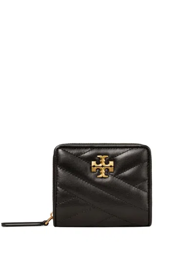 Tory Burch Gestepptes Portemonnaie Mit Logo In Black
