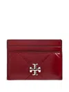 Tory Burch Kira Diamond Quilt Cardholder In Red