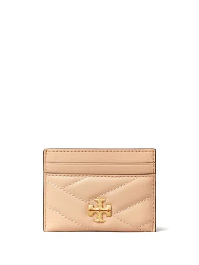 Tory Burch Kira Chevron Cardholder In Pink
