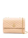 Tory Burch Kira Chevron-quilting Shoulder Bag In Neutral