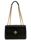 Tory Burch Kira Chevron Convertible Crossbody Bags Black