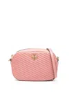 Tory Burch Kira Chevron-quilted Shoulder Bag In Pink