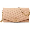 Tory Burch Kira Chevron Quilted Leather Clutch
