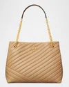 Tory Burch Kira Chevron-quilted Leather Tote Bag